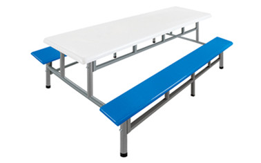  8位条凳玻璃钢餐桌