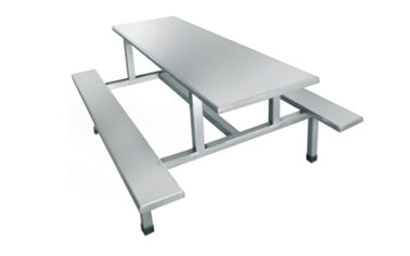 八位不锈钢餐桌